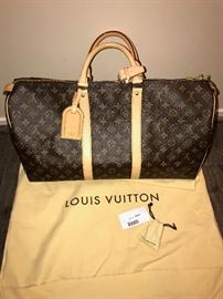 AUTHENTIC LOUIS VUITTON KEEPALL 50-LIKE NEW!