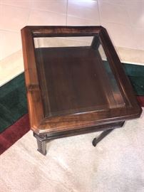 WOODEN DISPLAY TABLE