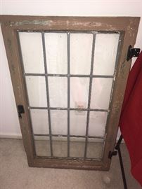VINTAGE WINDOW WALL DECOR'