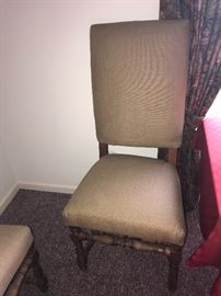 RESTORATION HARDWARE-FRENCH BURLAP CHAIRS-2 AVAILABLE