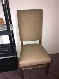 RESTORATION HARDWARE-FRENCH BURLAP CHAIRS-2 AVAILABLE