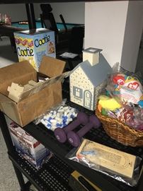 MINI BEANIE BABIES / WEIGHTS / GAMES