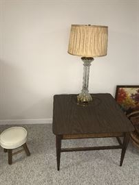 MCM WOODEN SIDE TABLE