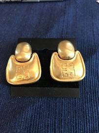 GIVENCHY CLIP-ON EARRINGS