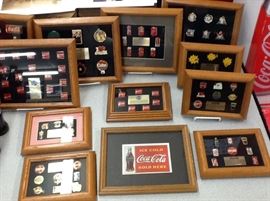 Coca cola pins
