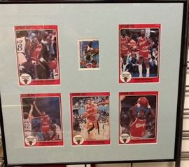 Michael Jordan autographed rookie card