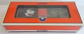 lionel mickey mouse holiday box car