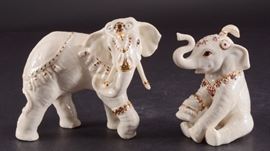 Lot 21A: Lenox The Royal Family Elephant Figurines