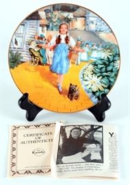 Lot 43: Knowles The Wizard Of Oz Collector's Plate