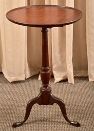 Lot 64: Mahogany Tilt Top Table