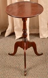 Lot 63. Vintage Mahogany Tripod Table