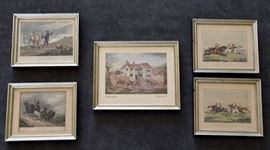 Lot 73A: 5 Framed Prints