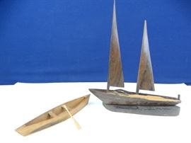 Boat Themed Carvings