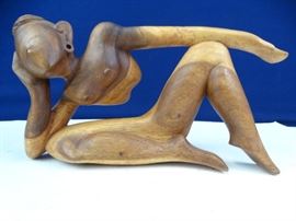 Hand Carved Nude Statue