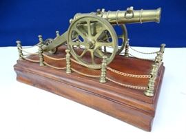 Desktop Brass Cannon
