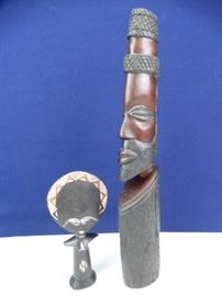 Twos African Themed Carvings