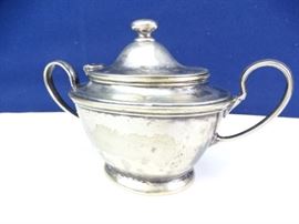 GM Co. Silver Sugar Dish