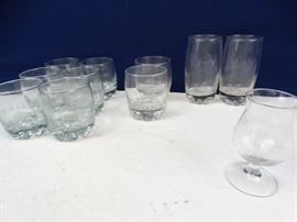 OMaras  Crown Drinking Glasses