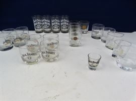 Jack Daniels Whiskey Glass Collection