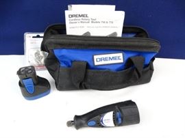 Dremel Tool w Case Spare Battery