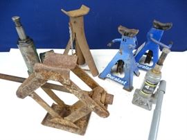 Jack Stands, Jacks  Some Hydraulic
