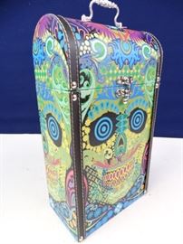 NEW Sugar Skull Dual Wine Box