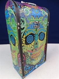 Sugar Skull Dual Wine Box