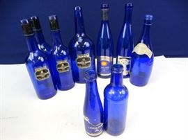 Box of Blue Bottles