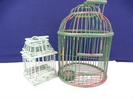 Green Bamboo Bird Houses