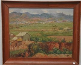Three Phillipines Paintings by Isidro Ancheta