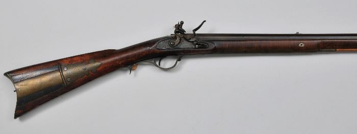 John Moll Jr. Inlaid Flintlock Rifle