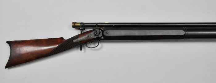 W. Billinghuest Bench Rifle with Long Scope