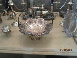 Ornate silverplate