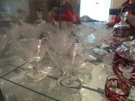 etched crystal stems