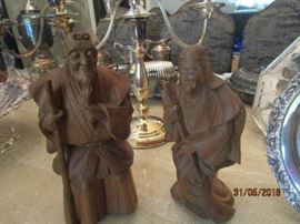 carved wood figurines