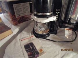 New Kitchenaid coffee maker