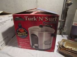 Turk N Surf electric turkey fryer
