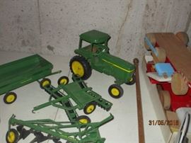 John Deere Tractor and implements