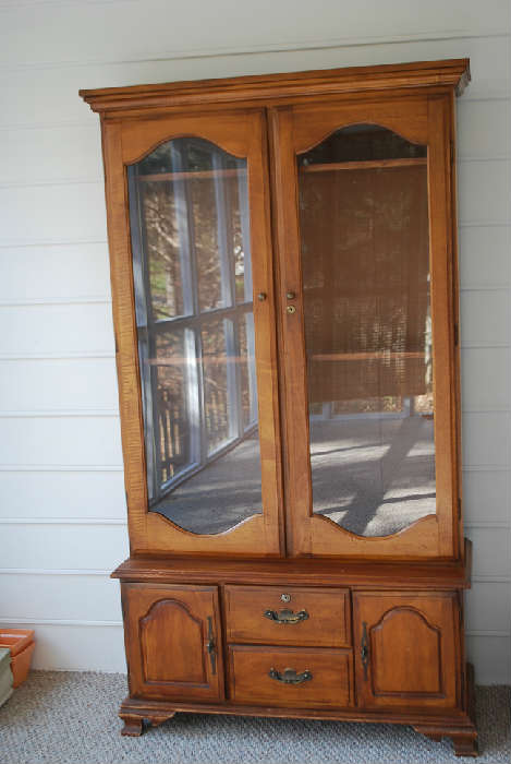 China Cabinet (in a former life it was a gun case)