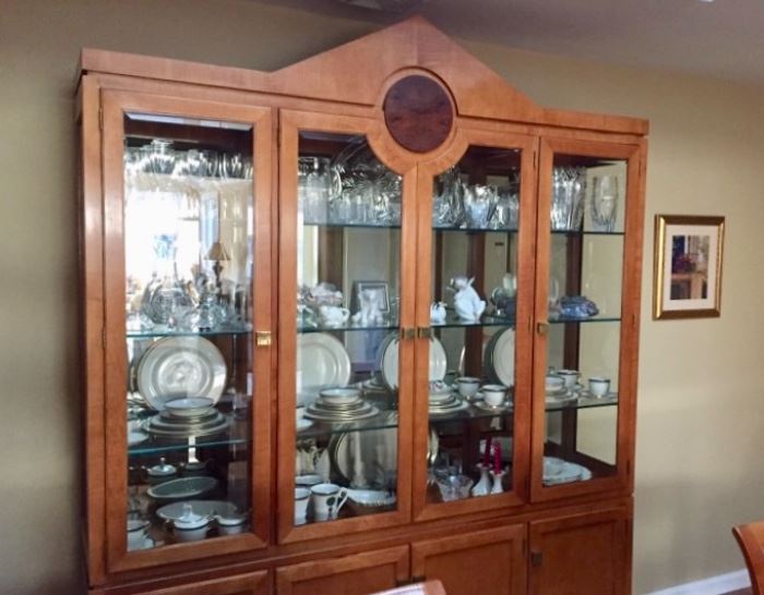 China cabinet & collectibles 