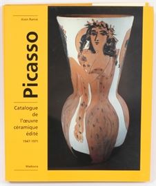 ALAIN RAMIE, PICASSO, CATALOGUE DE LOUVRE CÉRAMIQUE ÉDITÉ..., 1988, H 11 3/4", W 9 3/4"
Lot # 1288 