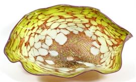 DALE CHIHULY, MACCHIA, H 12 1/8", W 24", L 29 1/2"
Lot # 2065 