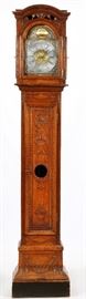 BASTIEN HANS MAFAIT 1769 CARVED OAK GRANDFATHER CLOCK, H 92"
Lot # 2085 