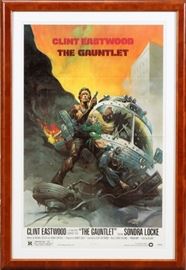 "THE GAUNTLET" MOVIE POSTER, C. 1977, H 40'', W 26''
Lot # 2419 