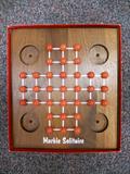 MARBLE SOLITAIRE IN BOX.