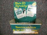 KOOL CIGARETTE METAL DISPLAY PIECE.