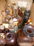 ASST. VINTAGE BOTTLES.