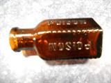 VINTAGE POISON BOTTLE.