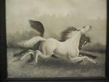 FINE BLACK AND WHITE PRINT
