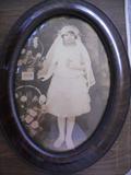 VINTAGE PHOTO AND FRAME